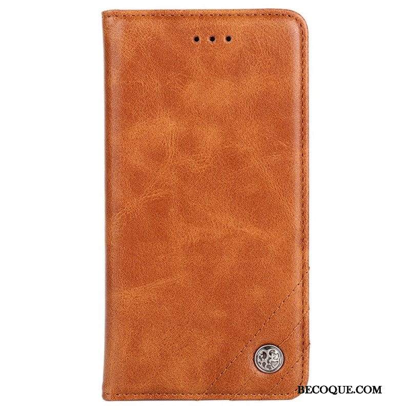 Puhelinkuoret Sony Xperia 1 IV Kotelot Flip Koristeelliset Niitit