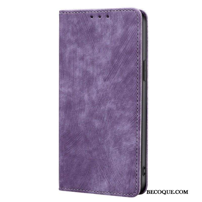 Puhelinkuoret Xiaomi 12 Lite Kotelot Flip Retro Nahkatyyli