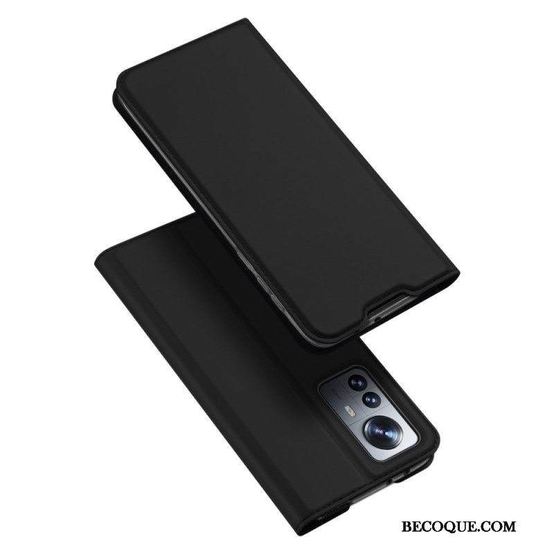 Puhelinkuoret Xiaomi 12 Pro Kotelot Flip Skin Pro Dux Ducis
