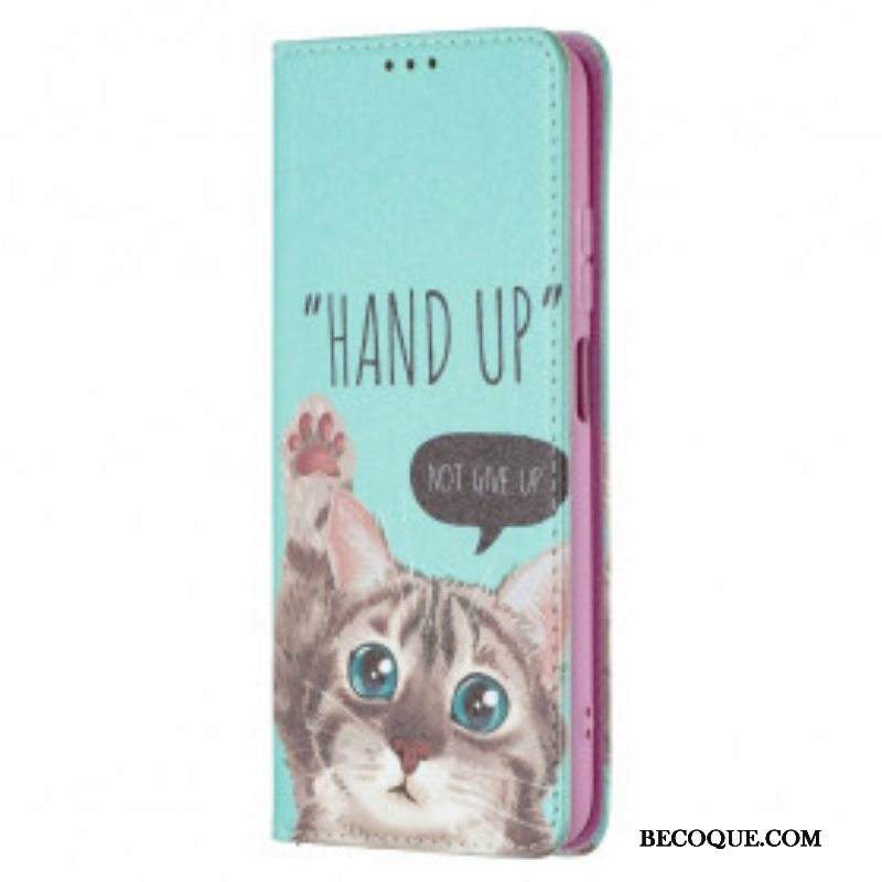 Puhelinkuoret Xiaomi Redmi Note 10 / 10S Kotelot Flip Käsi Ylös | mykuoret.com Puhelinkuoret Xiaomi Redmi Note 10 / 10S Kotelot Flip Käsi Ylös