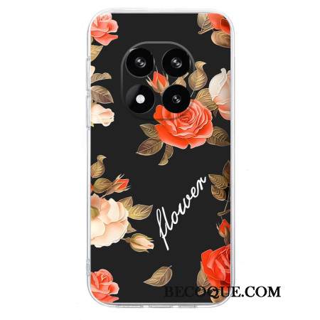 Puhelinkuoret Xiaomi Redmi Note 14 Pro 5g Kukkia Mustalla Taustalla