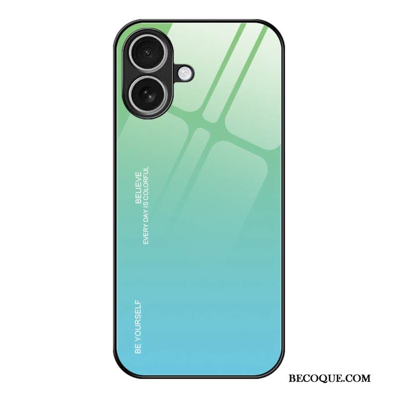 Puhelinkuoret iPhone 17 Ole Oma Itsesi Karkaistulla Lasilla