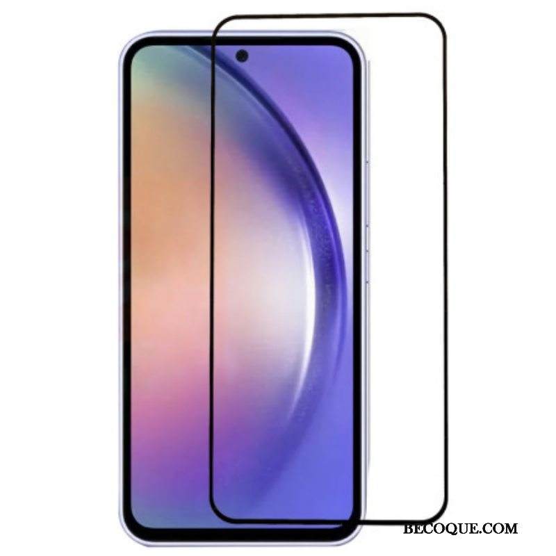 Samsung Galaxy A54 5G Black Edge Karkaistu Lasi Näytönsuoja