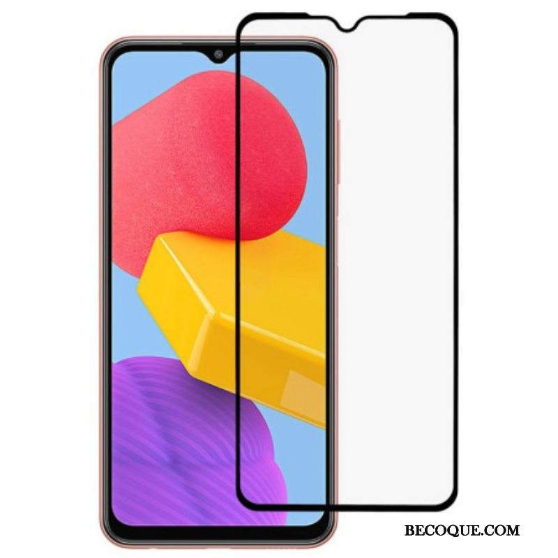 Samsung Galaxy M13 Black Edge Karkaistu Lasi Näytönsuoja