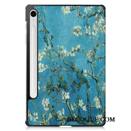 Samsung Galaxy Tab S10 Lite Vahvistettu Kukkivien Oksien Kynän Pidike