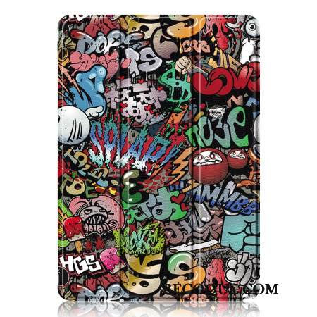 Samsung Galaxy Tab S9 Plus Läpinäkyvä Graffiti-selkä Samsung Galaxy Tab S9 Plus Läpinäkyvä Graffiti-selkä