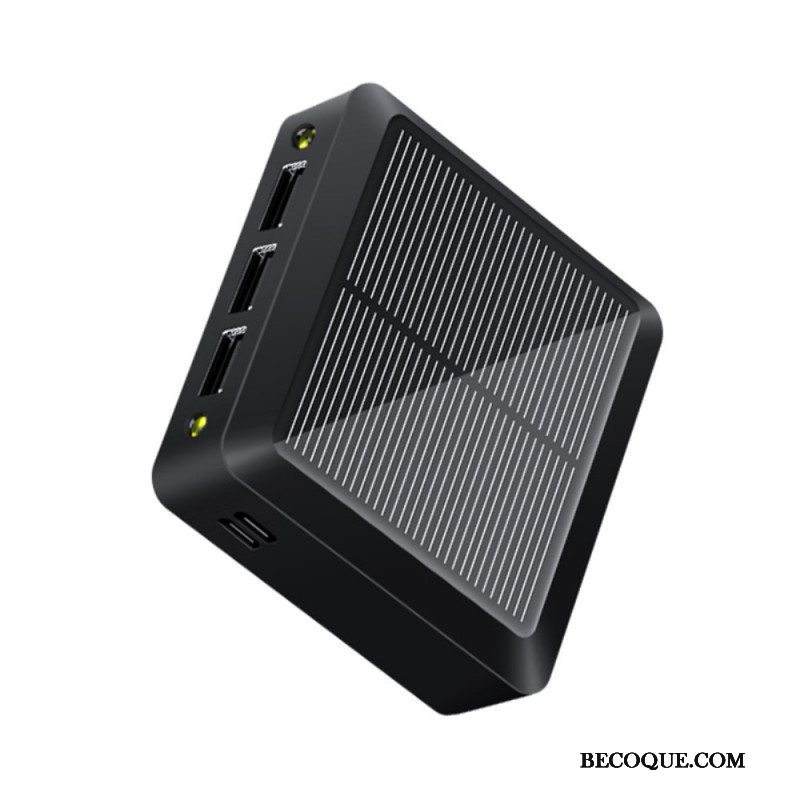 Ulkoinen Akku 10000Mah Aurinkoenergiaa